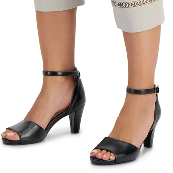 Giani Bernini Clarrice Memory Foam Dress Sandals Black 8.5 - Picture 8 of 8